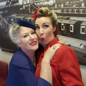 Lady She and Jayne Darling - GWSR Cotswold at War