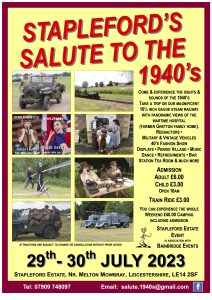Stapleford Salute to the 1940s 2023
